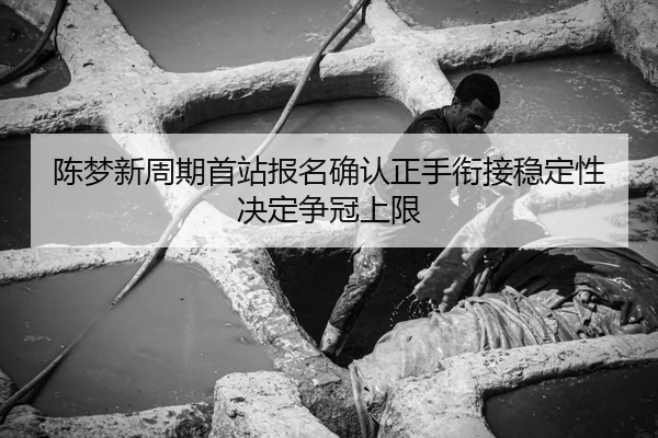 陈梦新周期首站报名确认正手衔接稳定性决定争冠上限